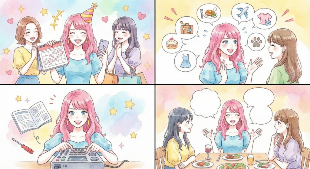 思わず納得してしまうESFP-Aの性格あるある5選