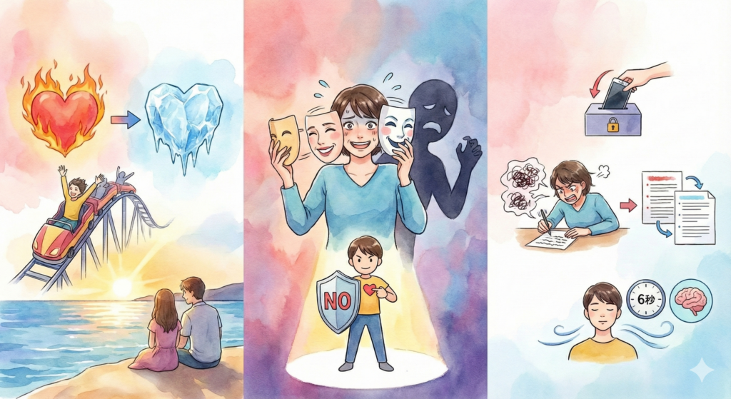 ESFP-Tの恋愛傾向と「自爆」を防ぐためのパートナーシップ論