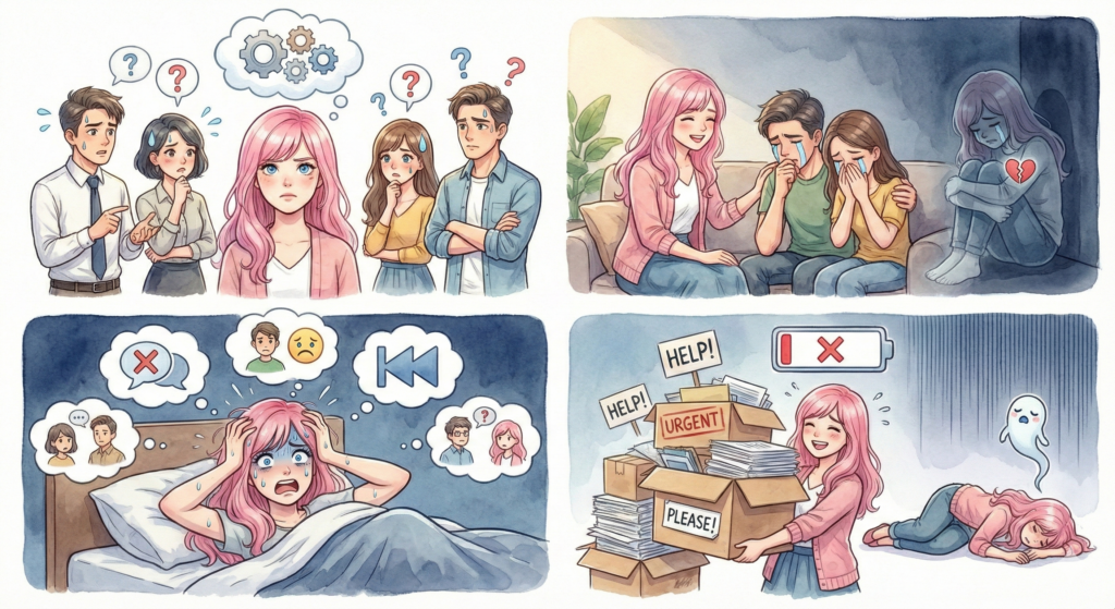 【あるある】ENFJなら首がもげるほど頷ける「生きづらさ」の正体