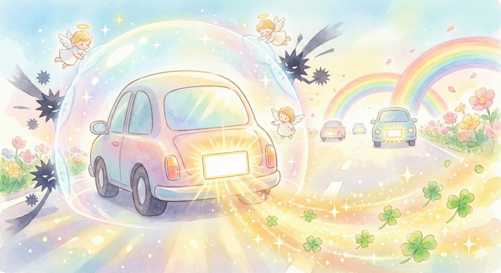 車のナンバー:移動を「お守り」に変える