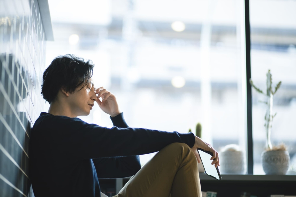 LINE 返ってこない