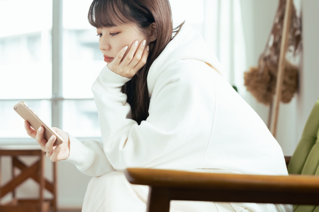 LINE 返ってこない