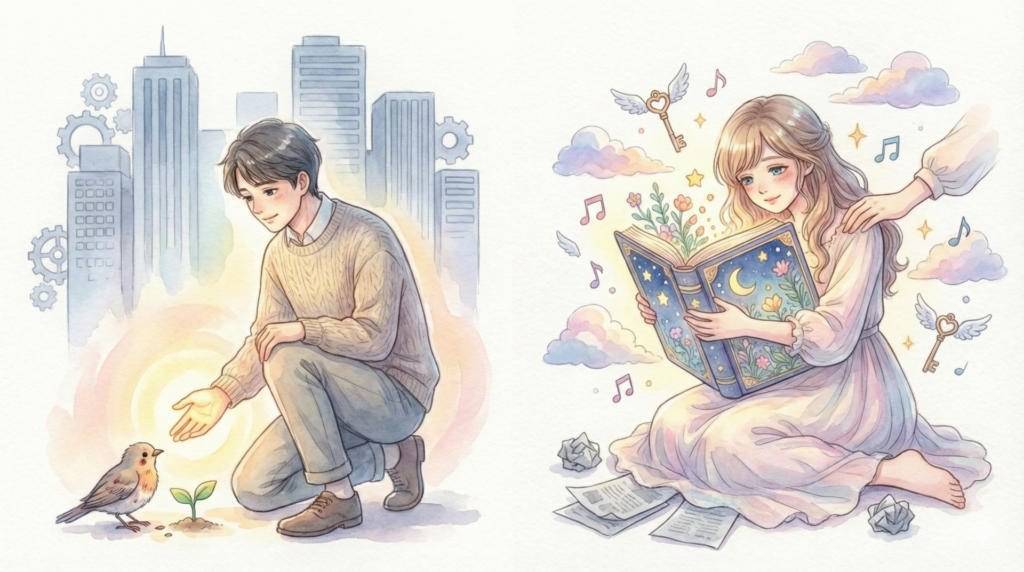 【男女別】INFP-Tの性格傾向と社会での立ち回り方