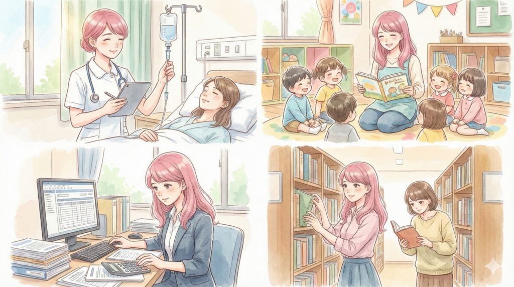 ISFJ-Tの仕事観と適職の具体例