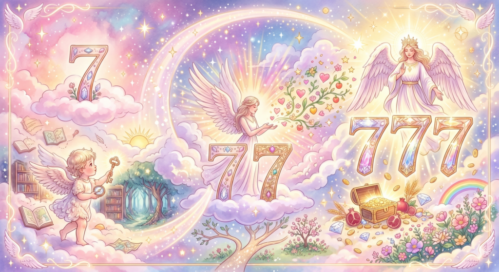 7・77・777の意味の違い