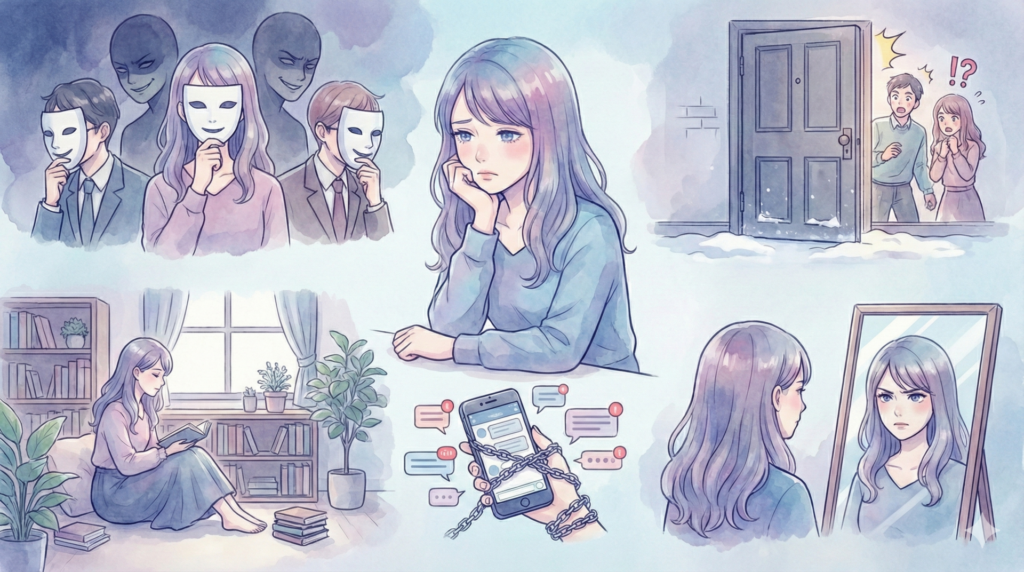 INFJ-Tが「生きづらい」と感じる5つの理由とあるあるエピソード