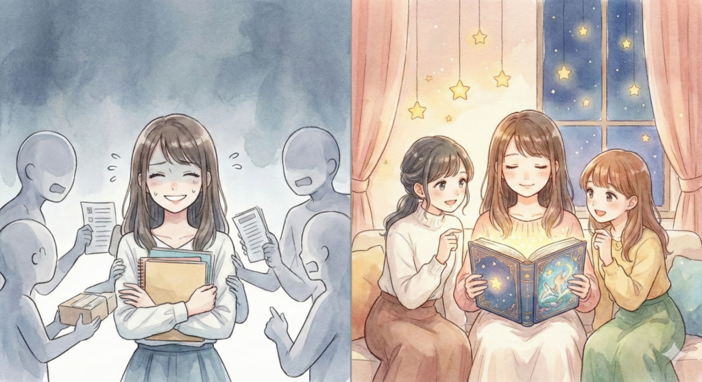 女性のINFJ-T(提唱者)に共通する性格傾向と社会での立ち振る舞い