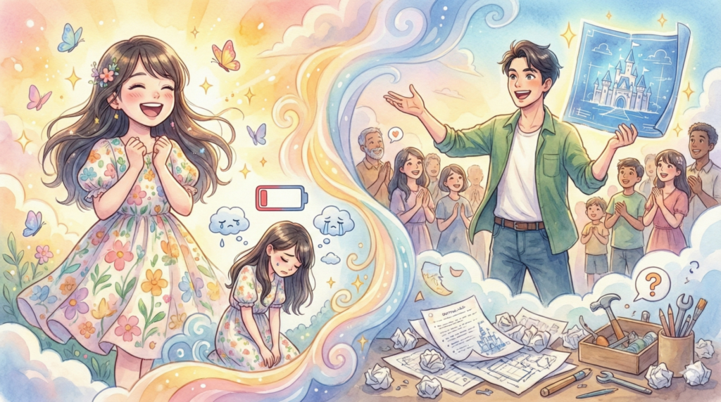 【男女別】ENFPの性格特徴と雰囲気の決定的な違い