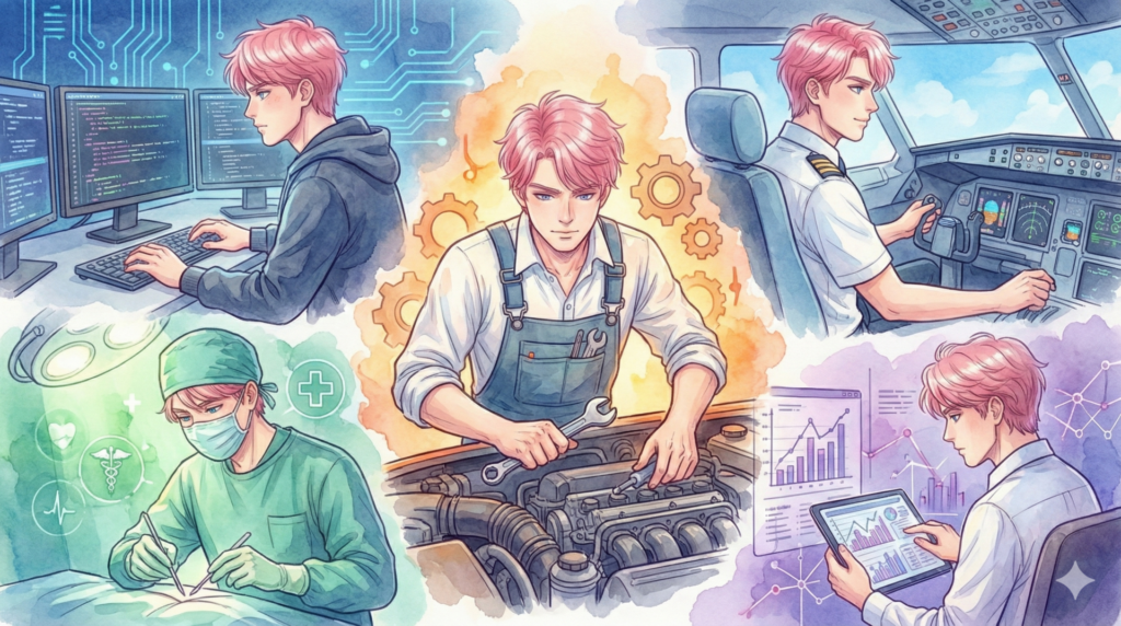 ISTP-Aの才能を活かせる適職とキャリア設計