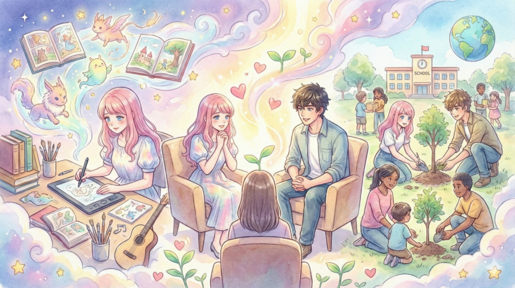 INFPが輝くための考え方と適職ヒント