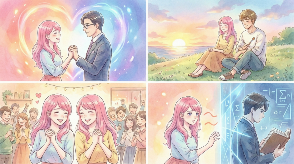 ESFJ-Tと相性が良い性格ランキング