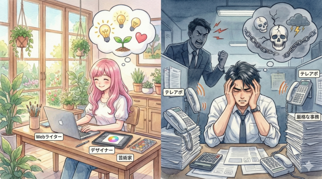 INFP-Aが輝ける適職と生きやすくなるヒント