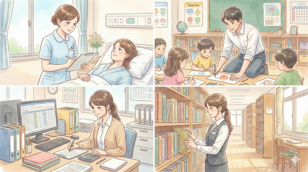 ISFJが仕事で輝くための適職と働き方のコツ